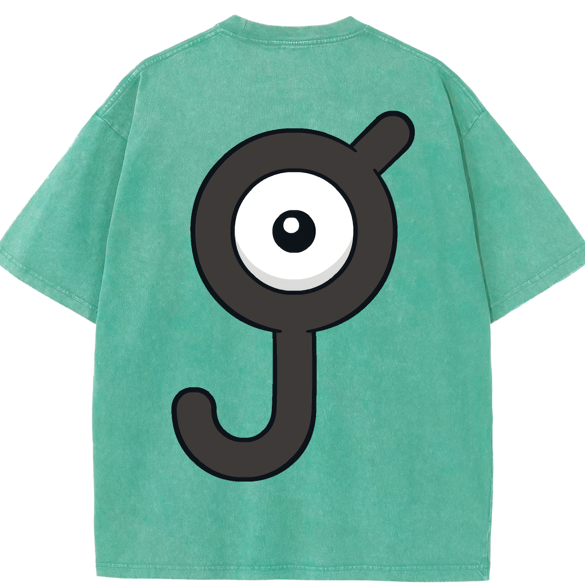 （画像用） ポケットモンスター Pokémon 綿100% ヴィンテージ風 半袖Tシャツ（背面プリント）